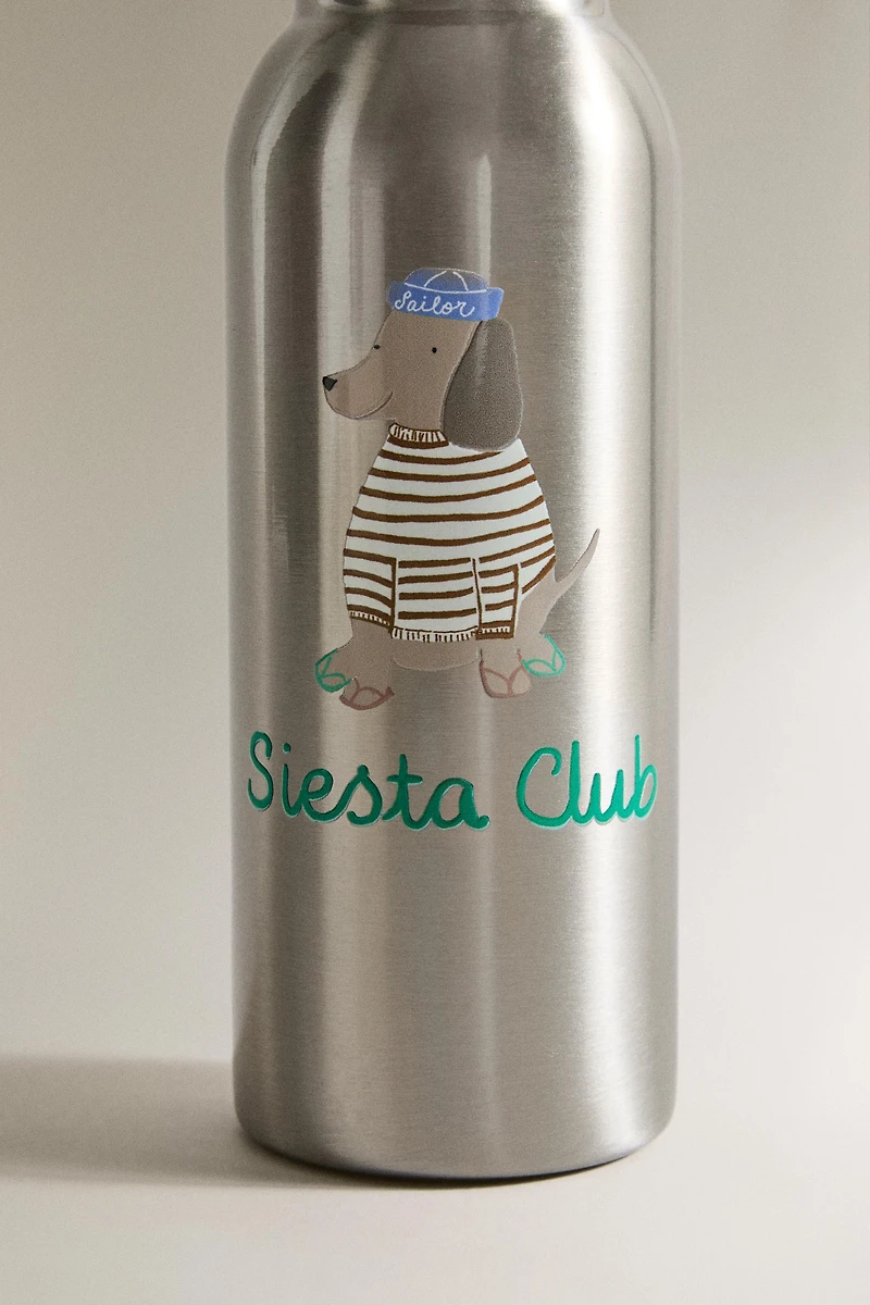 KIDS' STEEL DOG BOTTLE
