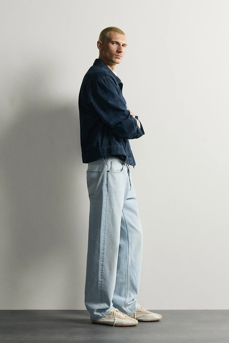 STRAIGHT ANKLE FIT JEANS