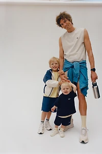 ENSEMBLE DE JOGGING T-SHIRT ET BERMUDA INTERLOCK