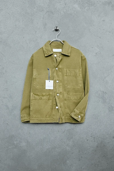 STORIESZ - CANVAS GARMENT DYE OVERSHIRT