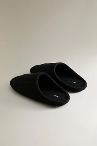 OPEN TERRY BATHROOM SLIPPERS