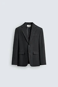 REGULAR FIT 100% LINEN SUIT BLAZER