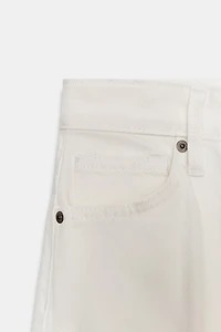 ZW COLLECTION HIGH WAIST STRIPED TAPERED JEANS