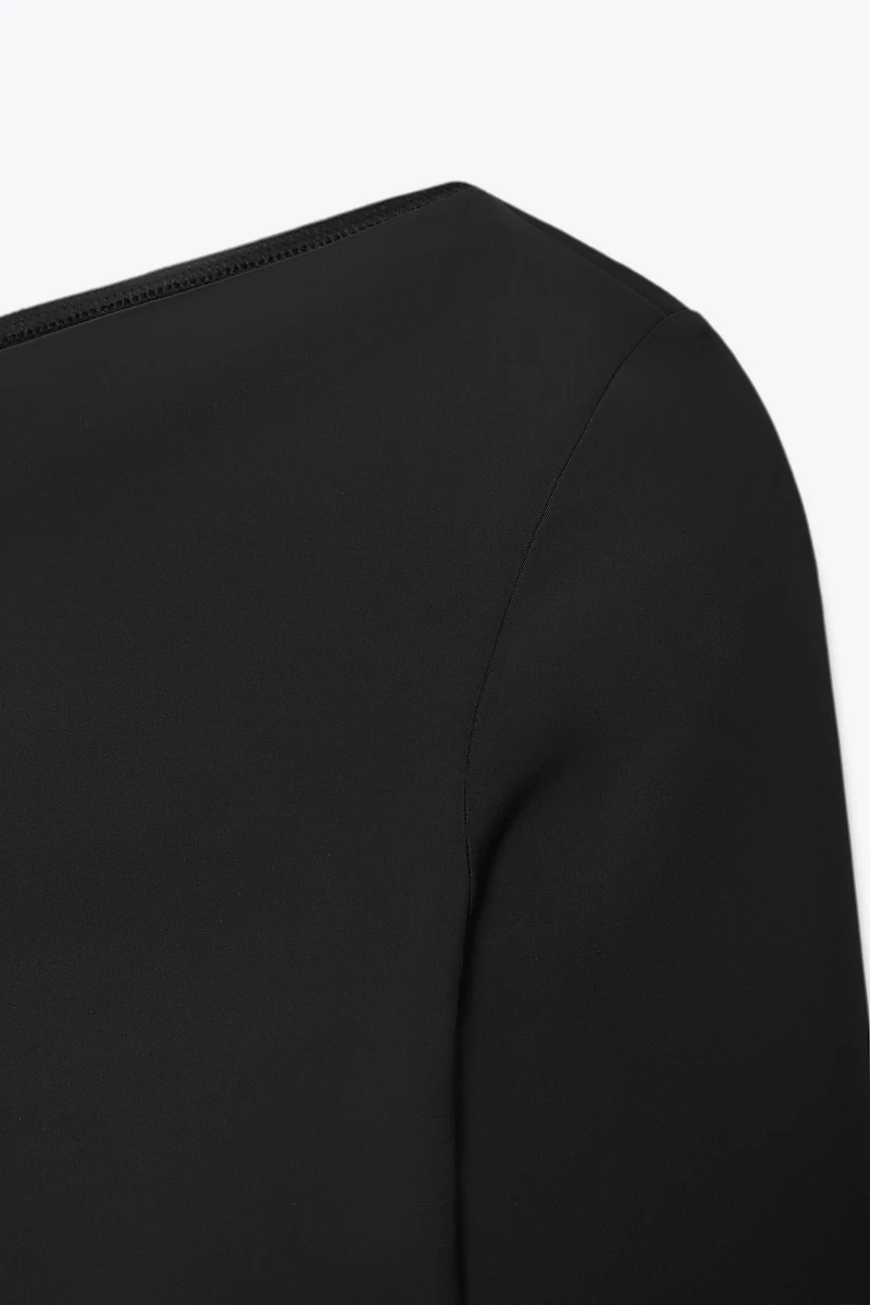 ASYMMETRIC POLYAMIDE T-SHIRT