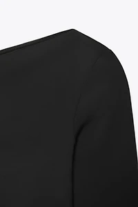 ASYMMETRIC POLYAMIDE T-SHIRT