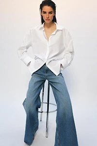 ZW COLLECTION POPLIN SHIRT