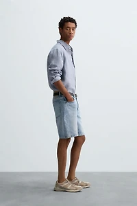 BERMUDA DENIM REGULAR FIT