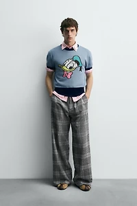DONALD DUCK KNIT T-SHIRT HARRY LAMBERT FOR ZARA X DISNEY