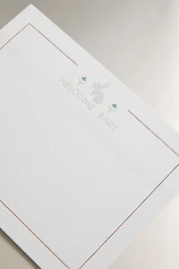 CARTE WELCOME BABY LAPIN