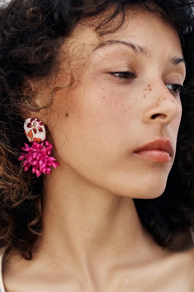 BOUCLES D'OREILLES RÉSINE ET FANTAISIE