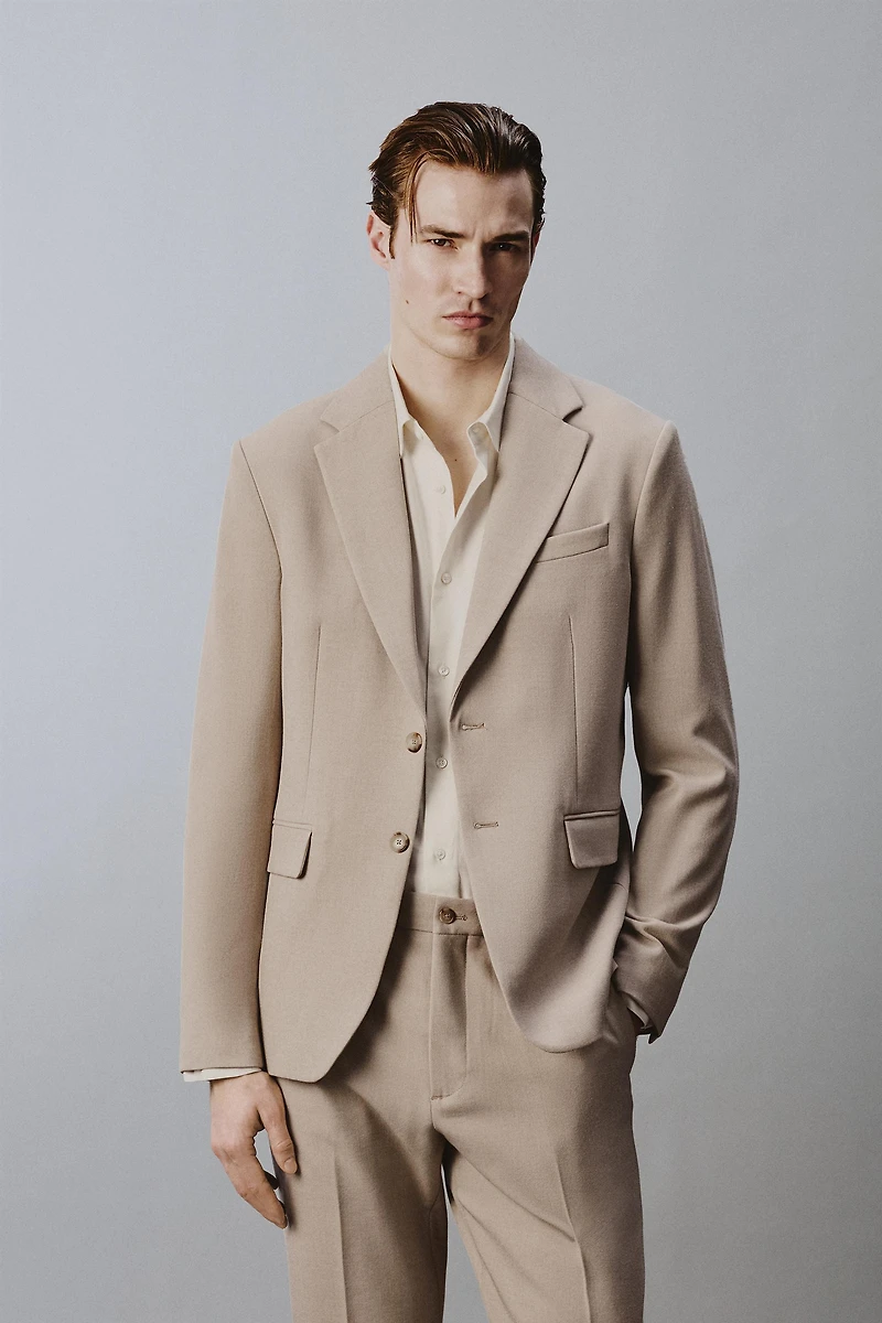 SLIM FIT SUIT BLAZER