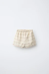SHORT À CARREAUX