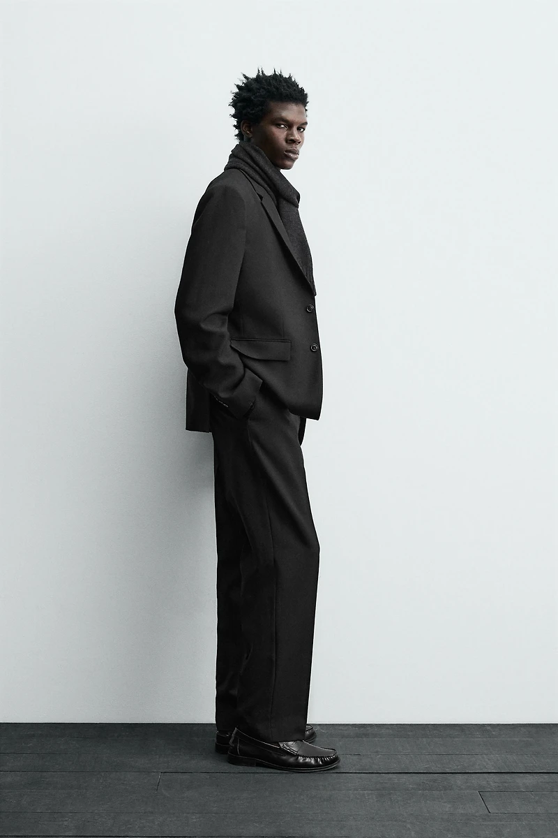 100% WOOL SUIT JACKET