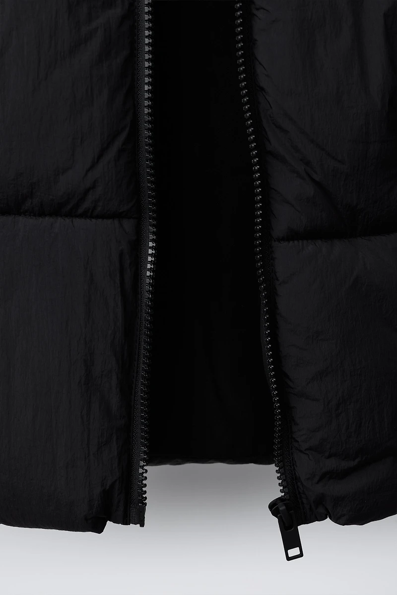 HOODED PADDED VEST