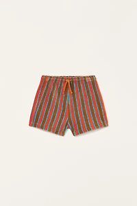 STRIPED TERRYCLOTH SHORTS LIMITED EDITION