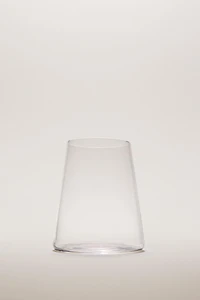 CONICAL CRYSTALLINE TUMBLER