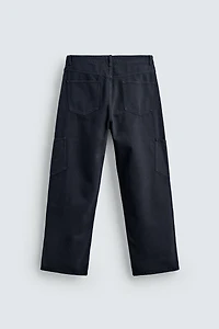 STRAIGHT FIT CARGO PANTS