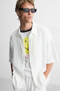 WRINKLED EFFECT SHIRT
