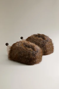 CHILDREN'S HEDGEHOG SLIPPERS