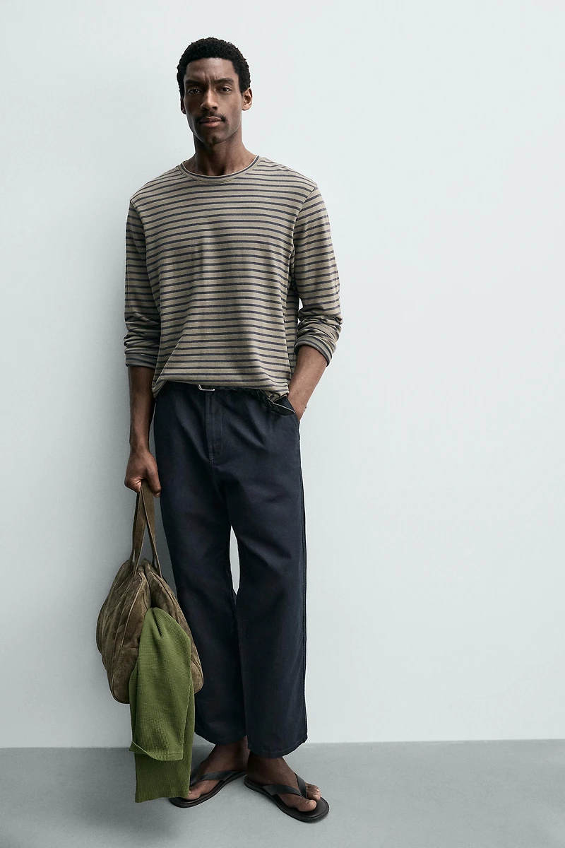 FLOWY STRAIGHT FIT PANTS