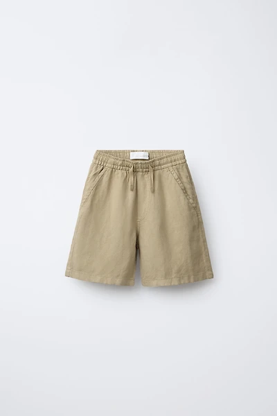 FLOWY LINEN SHORTS