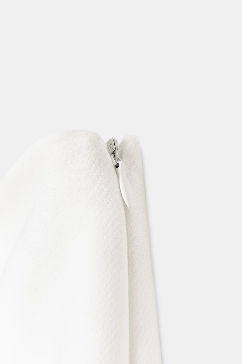 JUPE-PANTALON ASYMÉTRIQUE À DÉCOR