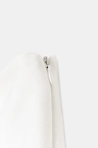 JUPE-PANTALON ASYMÉTRIQUE À DÉCOR