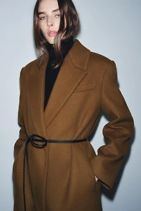 WOOL BLEND COAT ZW COLLECTION