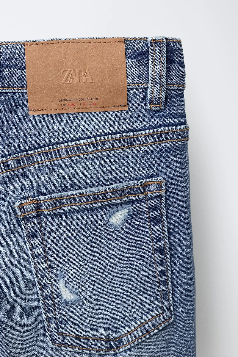 DENIM SKINNY DÉCHIRÉ