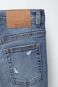 DENIM SKINNY DÉCHIRÉ