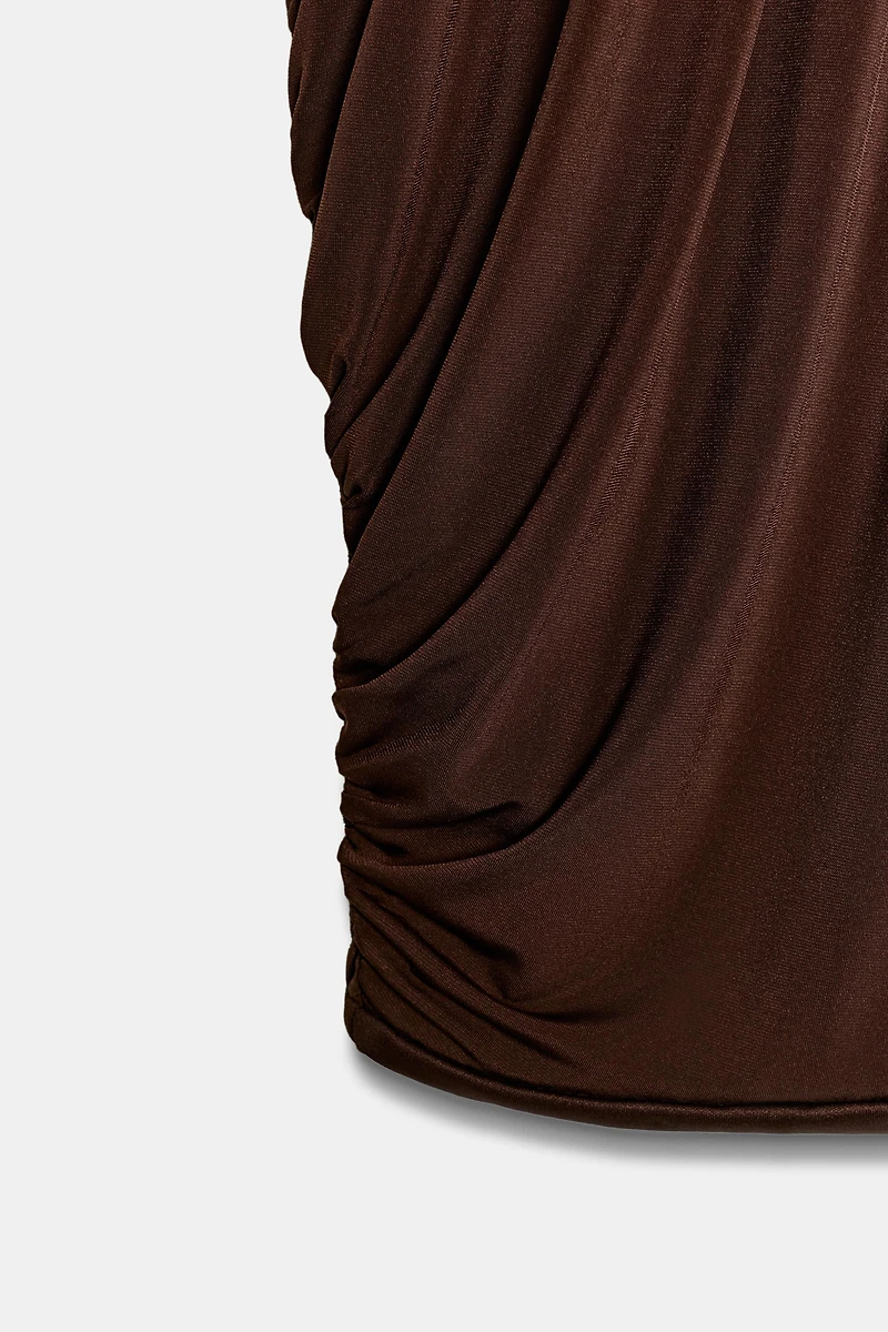 COMBINATION SEQUIN BUBBLE DRESS