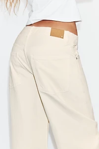 TRF MID-RISE BAGGY BALLOON JEANS