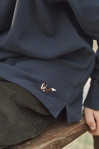 EMBROIDERED FOX PIQUÉ POLO LIMITED EDITION