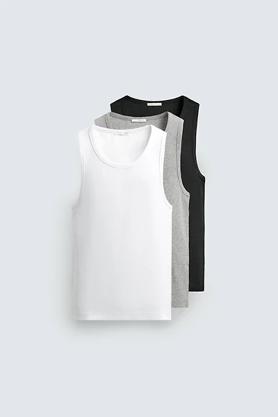THREE-PACK BASIC TANK TOP