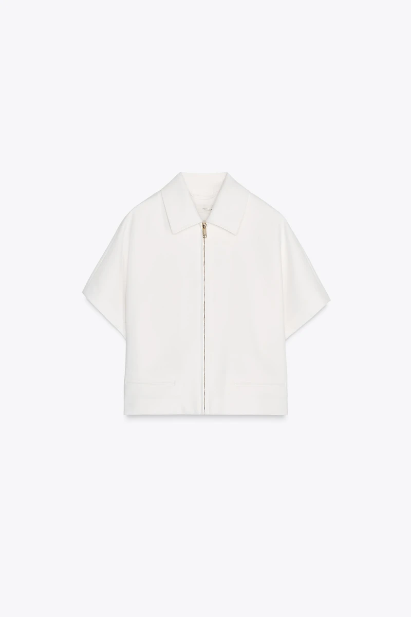 ZW COLLECTION CROPPED JACKET