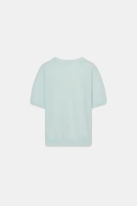 WOOL SHORT SLEEVE JUMPER