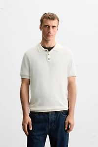 POLO EN MAILLE REGULAR FIT