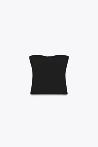POLYAMIDE BANDEAU TOP