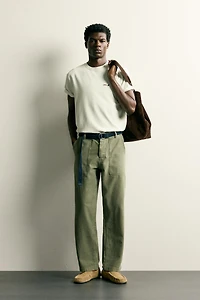 RELAXED FIT HOOK EMBROIDERY T-SHIRT