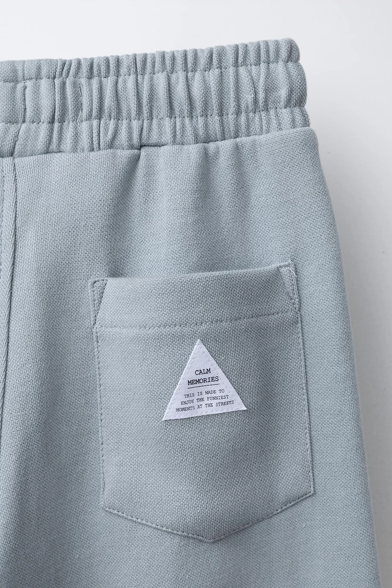 INTERLOCK PIQUÉ POLO AND PANTS SET