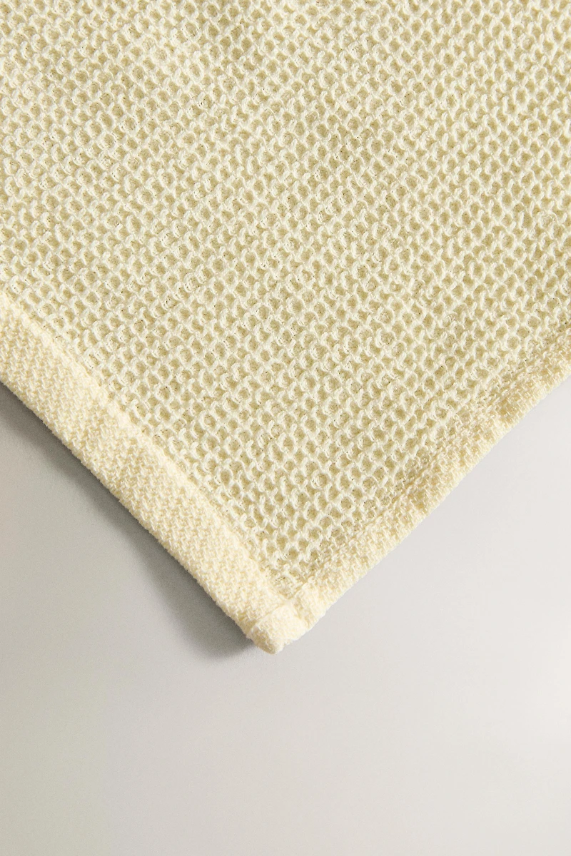 SERVIETTE DE BAIN MICRO WAFFLE