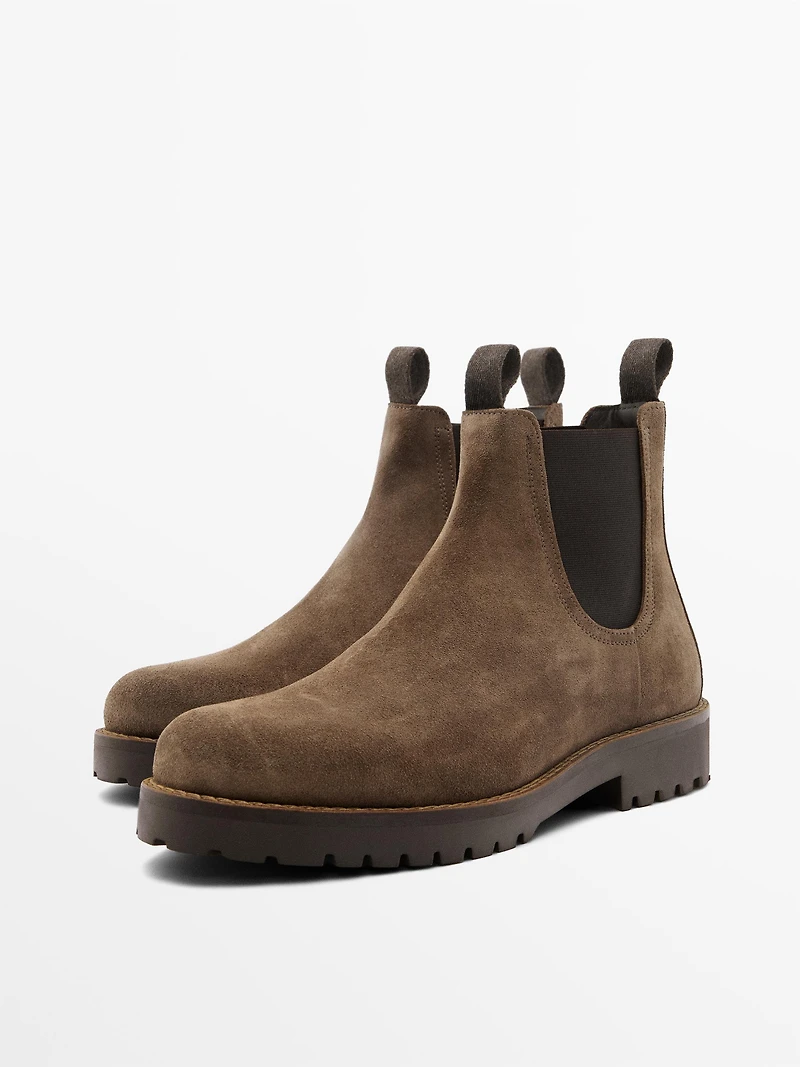 Chelsea boots en cuir