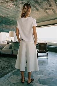T-SHIRT EN COTON BRODÉ