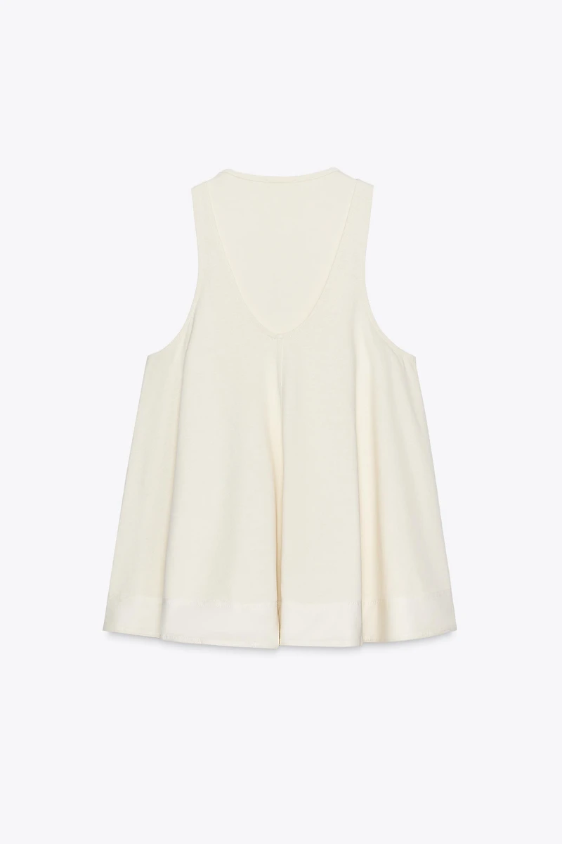 CONTRAST SHORT DRESS