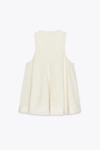 CONTRAST SHORT DRESS