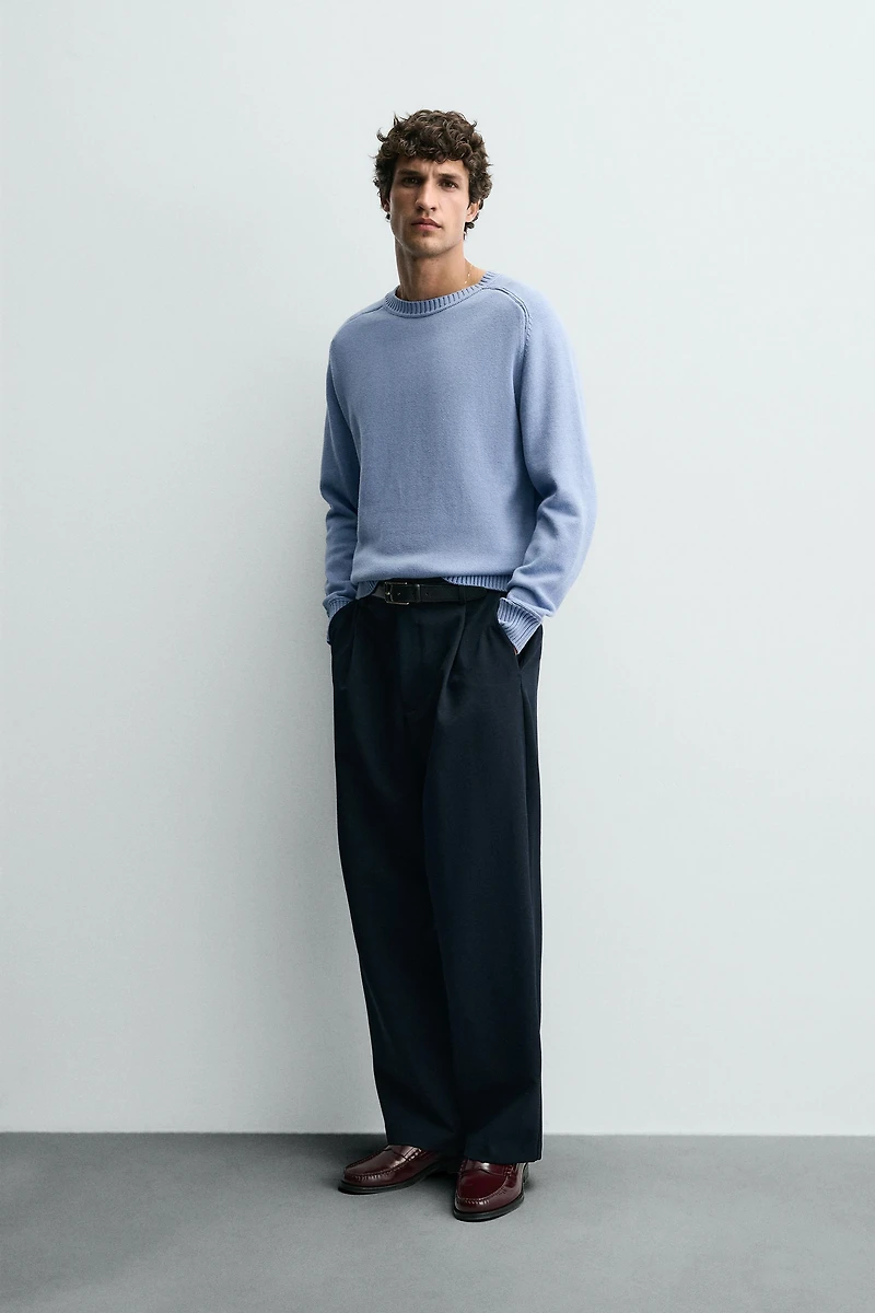 PULL EN COTON - CACHEMIRE