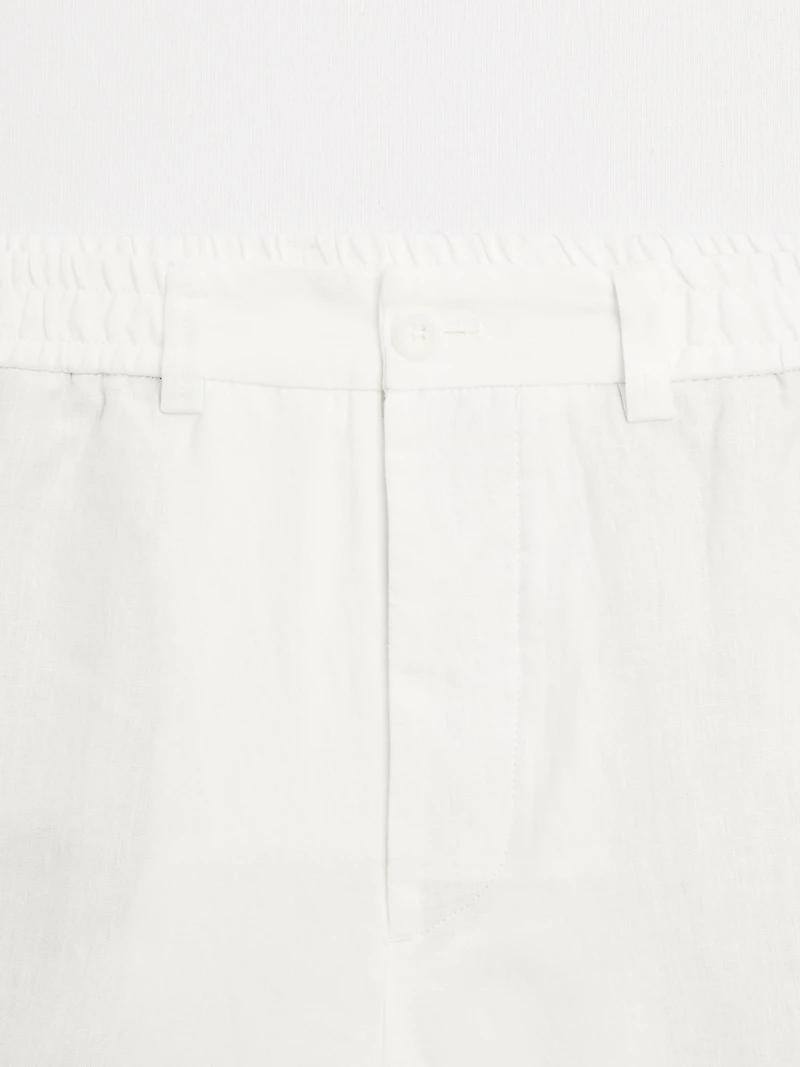 Bermuda léger 100 % lin