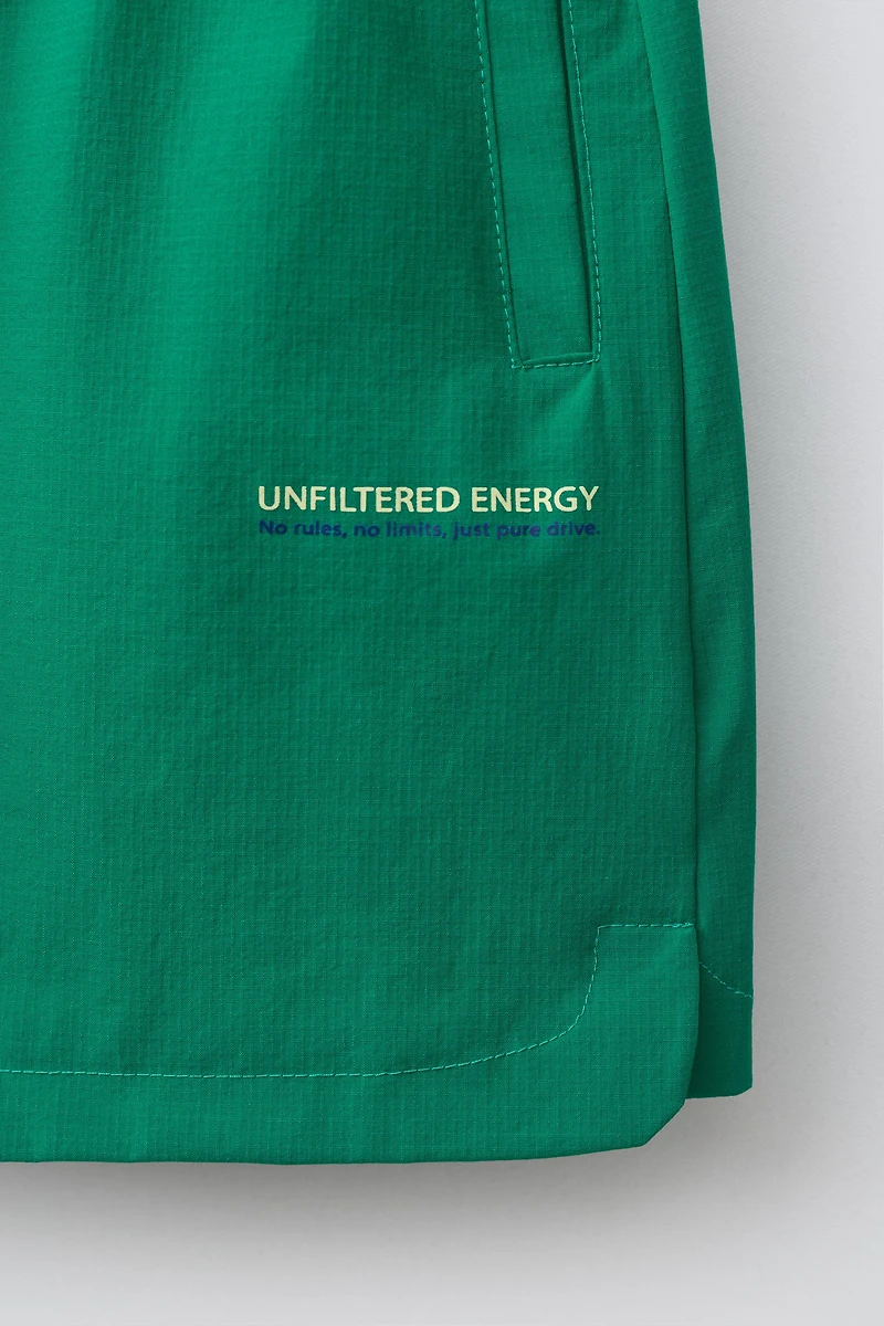 T-SHIRT AND TECHNICAL BERMUDA SET