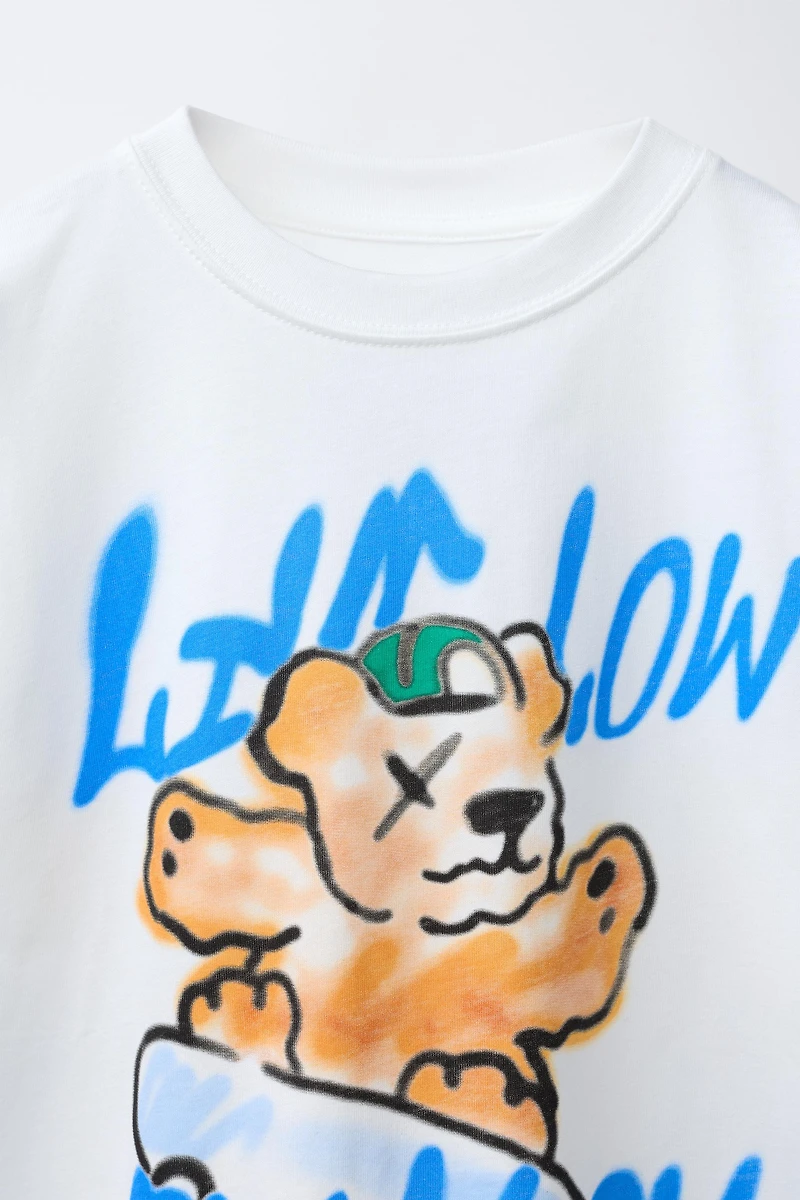 T-SHIRT IMPRIMÉ OURS