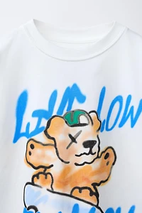 T-SHIRT IMPRIMÉ OURS